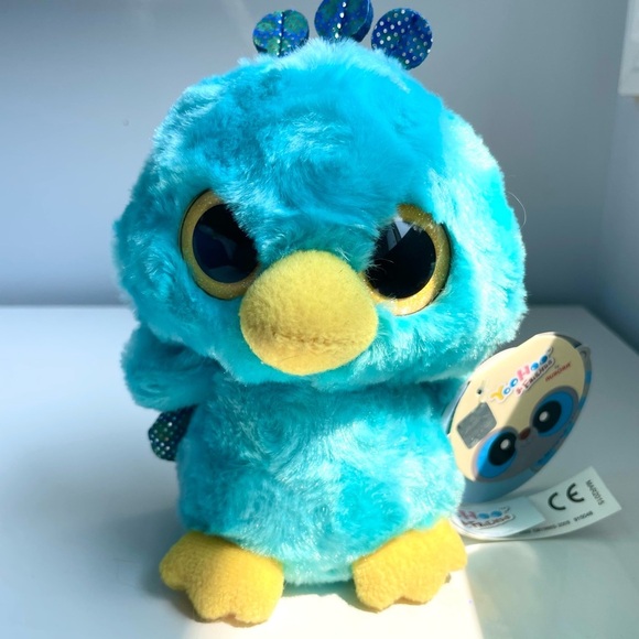 YooHoo & Friends 5” Plush Sparkly Peacock - Picture 4 of 7